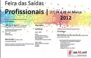 Feira das Saídas Profissionais – AE.FD.UNL