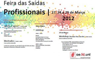 Feira das Saídas Profissionais – AE.FD.UNL