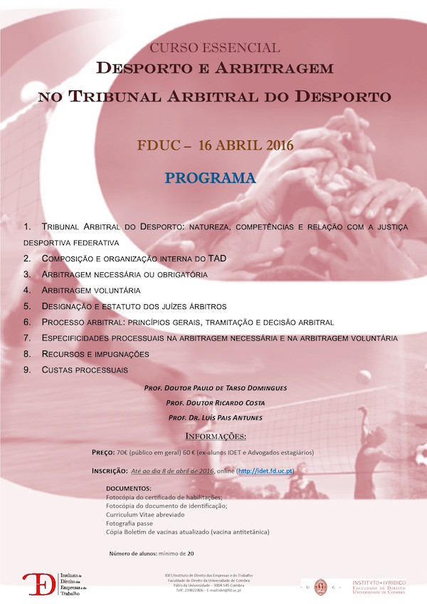 Tribunal_Arbrital_do_Desporto_FDUC